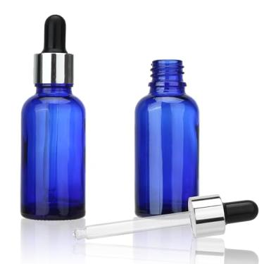 Imagem de COSIDEA Frasco conta-gotas de vidro verde vazio de 30 ml de 30 ml para óleos essenciais líquidos garrafas de viagem para produtos de higiene pessoal