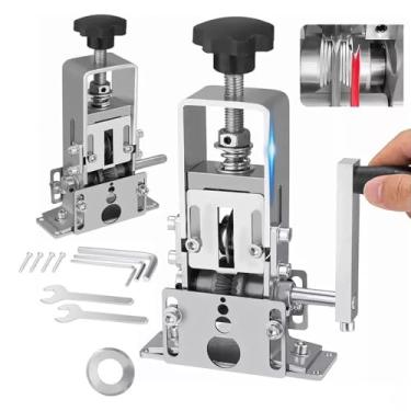 Imagem de FINYQBET Máquina Manual De Decapagem De Fios - Faixa de 1-25 mm, Descascador de fios elétricos, Acionado por furadeira, Com manivela manual - Ideal para Uso Doméstico, Industrial e Reparação Elétrica