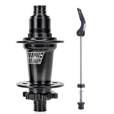 Imagem de BestParts Cubo traseiro Mountain Bike Boost 5 x 141 mm, XM490 Boost MTB 32 furos 6 parafusos de liberação rápida (QR) freio a disco XD Freehub Substituição para Shimano 11-12 velocidades