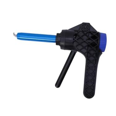 Imagem de KiBcsLic Ferramenta para reparo de amassados ​​automotivos, kit de reparo de amassados ​​sem pintura e furos planos, ferramenta de chapa metálica fácil de usar