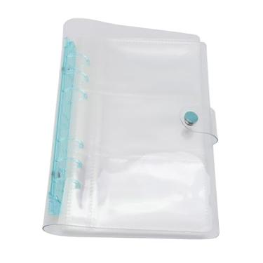 Imagem de AYNEFY 120 Bag Photo Card Collector Album Com Material Claro de PVC, Fácil de Ver e Organizar Fotos, Adequado para o Escritório (Azul transparente)