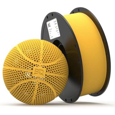 Imagem de Filamento de impressora 3D flexível BIQU PLA-HR especificamente para impressão de bolas de basquete sem ar, carretel de 1,75 mm 1 kg (1 kg), filamento flexível resistente compatível com a maioria das