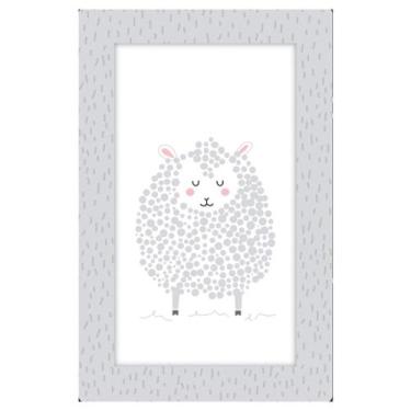 Imagem de Quadro Placa Decorativa Infantil Ovelha C03 - D'Rossi - DRossi