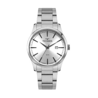 Imagem de Relógio Technos Steel Prata Masculino 2115TZG/1K