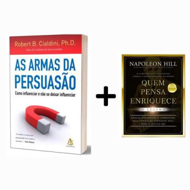 Imagem de Kit Livros, As Armas da Persuasão, Robert B. Cialdini + Quem Pensa Enr