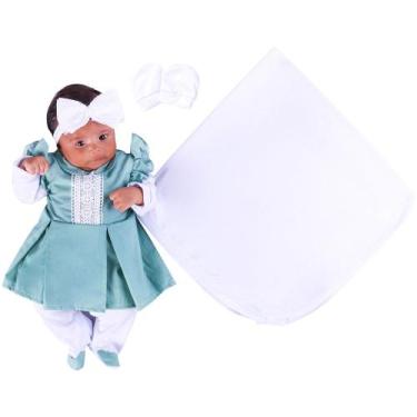 Imagem de Saída de Maternidade Menina Aconchego Antonela 05 Peças P - Amora Baby