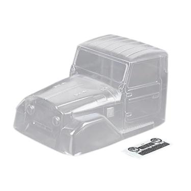 Imagem de Milageto Capa de carroceria de carro RC Drifting, 11,02'' DIY Realista RC Corpo transparente RC Modelo clássico de carro Shell Body para acessório 1/10