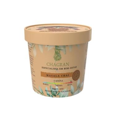 Imagem de Masala chai - 45g - 30 Xícaras - Caféinado - Gluten Free - Picante - Black Tea - Folhas Soltas - Reduz Stress, Revigorante, Antioxidante