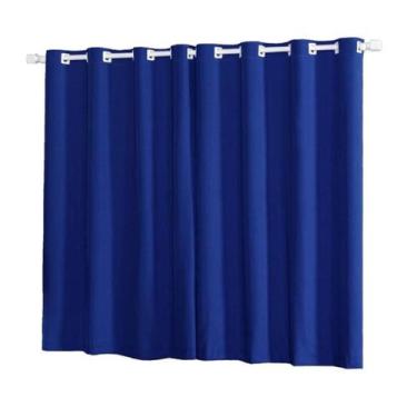 Imagem de Cortina Oxford 3,00 x 2,50 Para Sala Quarto Escritório Inibe a Clarida