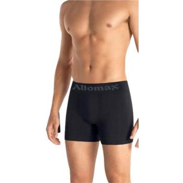 Imagem de Kit com 03 pecas Cueca Box Boxer Masculino Altomax Sem Costura Microfi