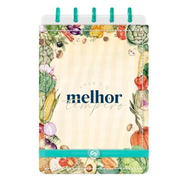 Imagem de Caderno De Disco Receitas Amor É O Melhor Tempero