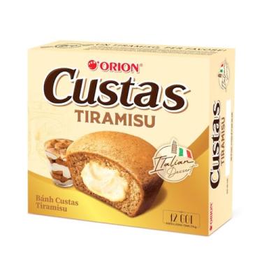 Imagem de Bolinho Coreano Custas Sabor Tiramisu Caixa com12un 276g