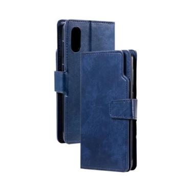 Imagem de Capa De Couro Para Carteira Para Samsung Galaxy S24 Ultra S23 FE S22 S