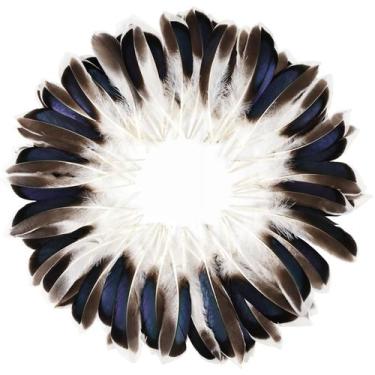 Imagem de Penas de pato FeelFunFeather 240 unidades de 10 a 15 cm Natural Craft