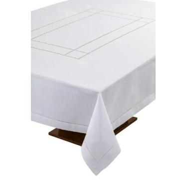 Imagem de Toalha De Mesa Branca 8 Lugares Rafimex