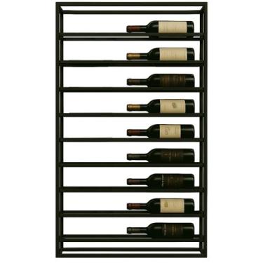 Imagem de Armário para Vinhos e Bebidas Estilo Industrial Suspenso - Maclavi Móv