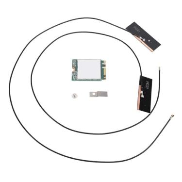 Imagem de Cryfokt Módulo DE Cartão Wi -Fi, BT4.1 1200 Mbps M.2 WiFi 344 T77H644 CARTA FÁCIL DE COMBIME (Construído em antenas)