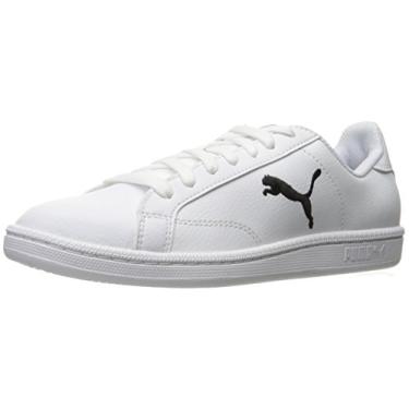 Imagem de PUMA Tênis masculino Smash Cat G Fashion, Branco/preto, 13