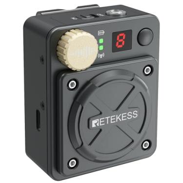 Imagem de Retekess Sistema receptor de monitor intra-auricular sem fio TA101, sistema IEM estéreo, alcance de 30 metros, baixa latência, receptor de cinto para banda, cantor, palco e pequenos shows