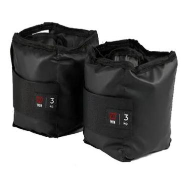 Imagem de Par Caneleira De Peso 3Kg Básica WON Funcional Exércicio Academia Musc