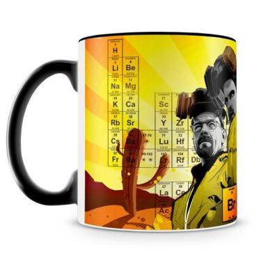 Imagem de Caneca Personalizada Breaking Bad - Porcelana Brilhante com Alça Preta