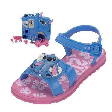 Imagem de Sandália Infantil Menina macio Leve Casual Pet Shop Stitch