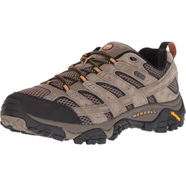 Imagem de Merrell Sapato masculino Moab 2 Wp para caminhada, Nogueira marrom, 43 BR
