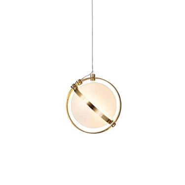 Imagem de YQSLQZZ Luminária pendente de globo moderno, lustre de vidro dourado de iluminação decorativa de cabeceira, altura ajustável para ilha de cozinha de restaurante, luzes de teto suspensas, base G4