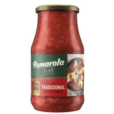 Imagem de Molho de Tomate Tradicional Pomarola Chef 420g