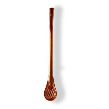 Imagem de Canudo de Inox Chimarrão 15cm - Reutilizável - CAN.U.DO, Rose Gold