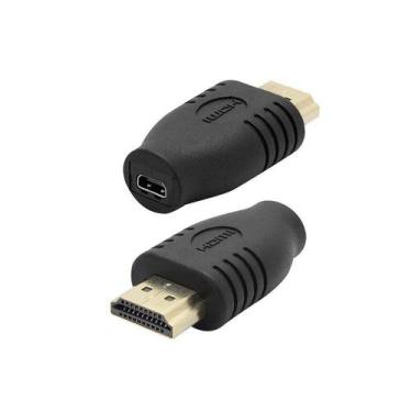 Imagem de Adaptador Micro Hdmi Femea para Hdmi Macho, Pix, 003-8505