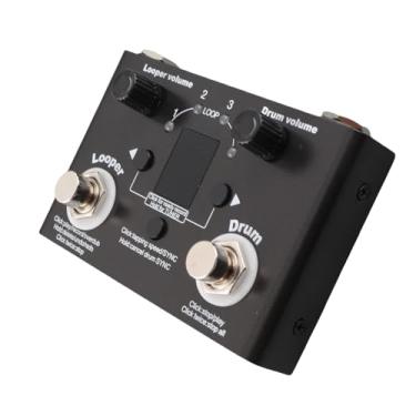 Imagem de Generic Efeito de Loop de Frase, Pedal de Bateria Looper Sensível à Afinação Precisa de Metal para Dispositivos de áudio