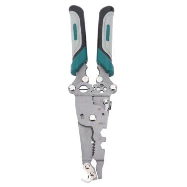 Imagem de Hyuduo Alicate de Decapagem de Fio Dobrável, Construção Durável Em Aço Cr V Com Crimpagem Rápida e Furos de Decapagem Precisos para Eletricistas e Entusiastas de Bricolage