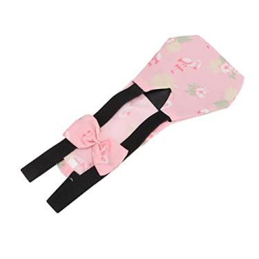 Imagem de Zerodis Fraldas de Frango Com Fivela de Nylon, Pano Macio, Fraldas Reutilizáveis ​​para Pássaros, Patos, Galinhas, Galo, à Prova d'água Com Gravata Borboleta, Aves, Gado (M)