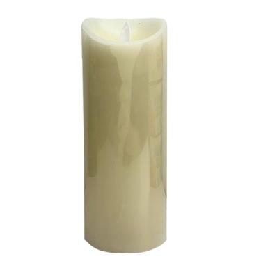 Imagem de Vela Decorativa Natalina com Led 9x21cm DMR2307 - COML BELATORRE