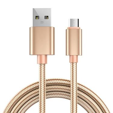 Imagem de Cabo USB de 1,8 m, cabo de carregamento Android de alta velocidade, cabo de sincronização trançado de nylon longo e carregamento rápido para Samsung Galaxy S7 Edge/S6/Tablet, Kindle Fire, MP3, PS4