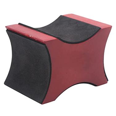 Imagem de XUXHOU Suporte de Madeira para Pescoço de Guitarra, Suporte de Instrumento de Cordas Premium para Pescoço de Guitarra para Músicos, Exposições, Mogno, tamanho: 95 X 65 X 62 Mm