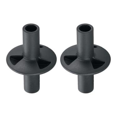 Imagem de Fenteer 2 peças de suporte para buchas de prato de 5 cm, peça de reparo, suporte para assento, para de prato para palco, show, apresentação ao vivo