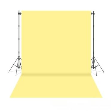 Imagem de Fundo Fotog ráfico Liso Infinito(Amarelo Bebê,1,80x2,00)