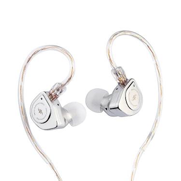 Imagem de HIFIXAUDIO SIMGOT EW200 10 mm SCP diafragma IEMs, monitor intra-auricular de metal unibody usinado CNC, fones de ouvido com fio HiFi para jogos - Cabo removível de 2 pinos de 0,78 mm para audiófilos