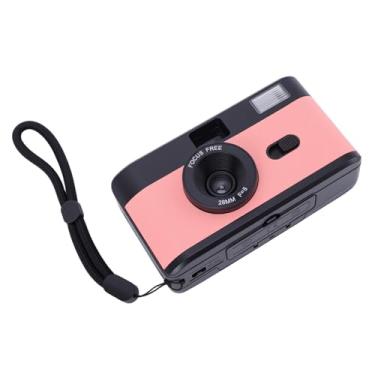 Imagem de Cryfokt Câmera de Filme Reutilizável de 35 Mm Com Flash para Estética Vintage Em Fotografia Centrada No Ser Humano (Rosado Preto)