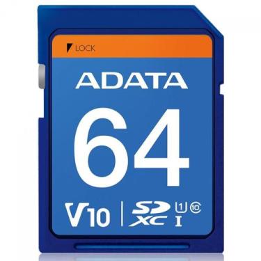 Imagem de Cartão SD 64GB Adata Premier Classe 10 UHS-I