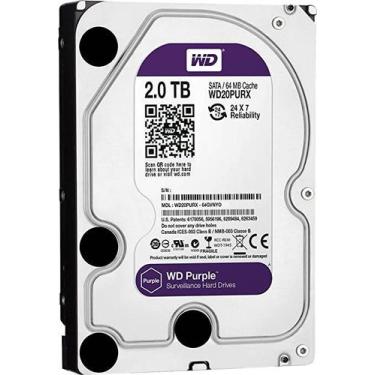 Imagem de Disco Rígido WD Purple 2TB Para CFTV Intelbras