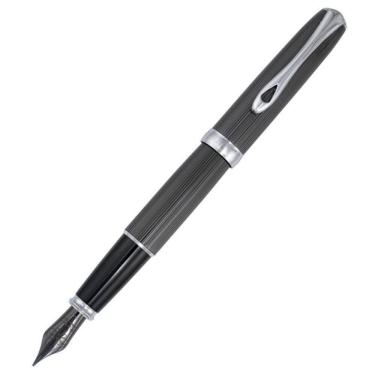 Imagem de Caneta Tinteiro Diplomat Excellence A2 Guilloche Black