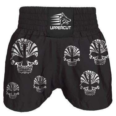 Imagem de Calção Short Muay Thai - Multi Caveira - Preto- Uppercut-Unissex