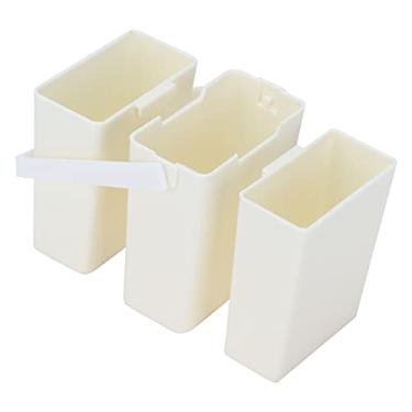 Imagem de Balde de lavagem com 3 pincéis, limpeza de pincel, lavatório de água portátil removível com alça e peso leve, uso a longo prazo para acrílico, aquarela e materiais de arte