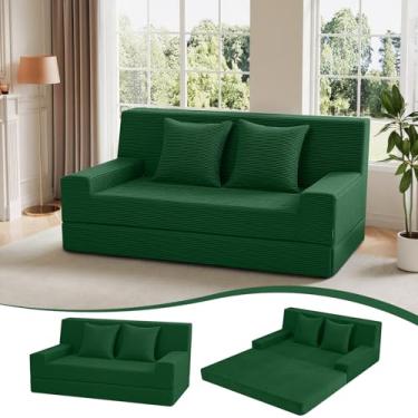 Imagem de MeMoreCool Sofá-cama dobrável verde