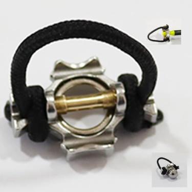 Imagem de XITORAS Acessórios de arco composto duplo bola de aço laço D laço