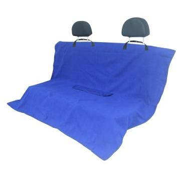 Imagem de Hirritale Capa de assento traseiro impermeável para cães e crianças, protetor de assento de carro sob o assento de carro de bebê, cobertor de assento de carro infantil e cachorro para banco traseiro