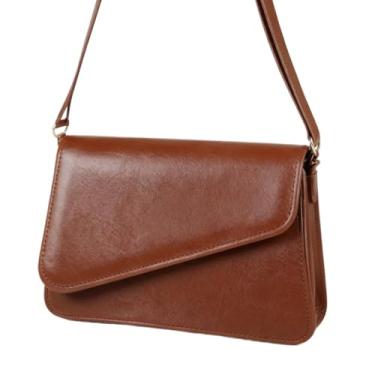 Imagem de Bolsa Feminina Mini Clutch ideal para outfits casuais e elegantes prática + charmosa, perfeita para passeios, encontros e eventos leves(Marrom)